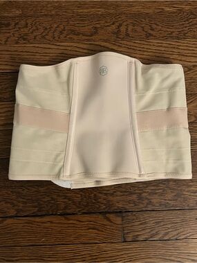 Belly Bandit Luxe Postpartum Belly Wrap, Almond - Size M